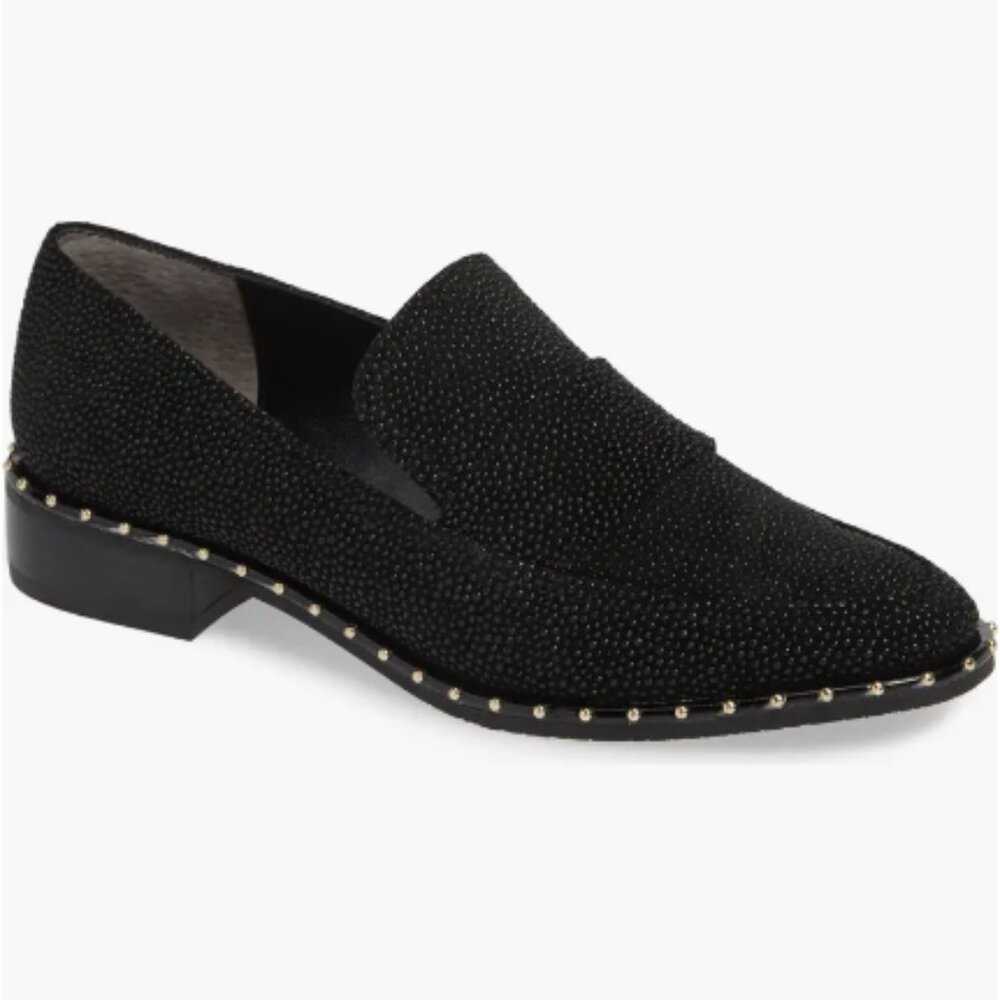 Adrianna Papell Rachelle Textured Studded Loafers Size 8.5 NWOB